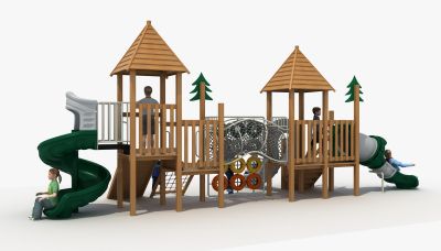 Super Ahorros de Verano: ¡Mejore sus espacios de juego y zonas de fitness! 2 parques infantiles al aire libre