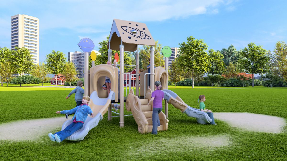 commercial outdoor playground equipment