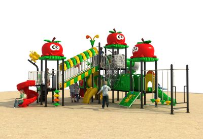 outdoor plastic playground