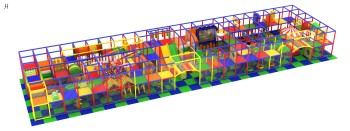 indoor wooden playground