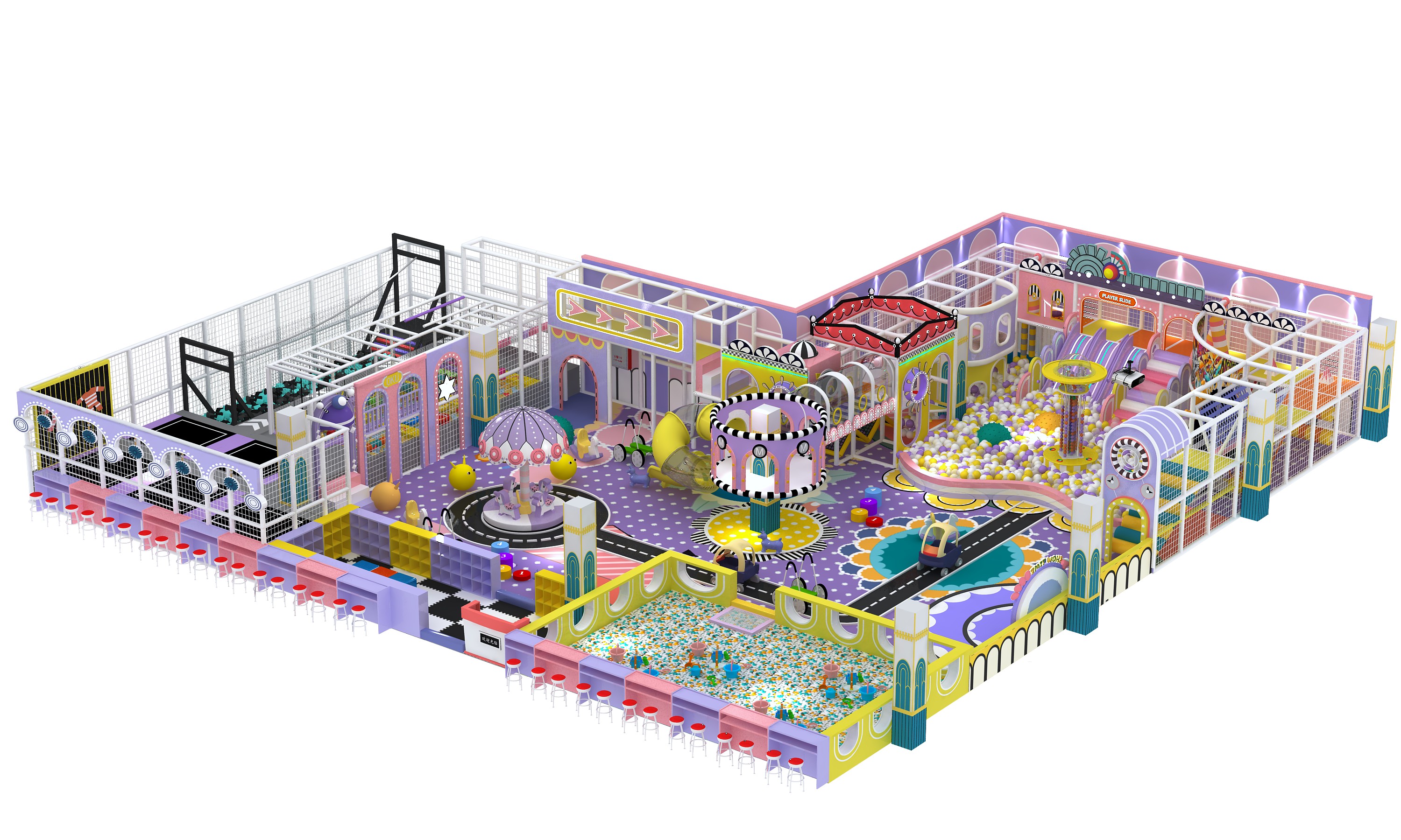 Indoor playground equipment