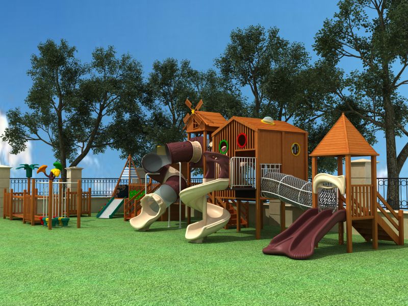 best wood for outdoor playground