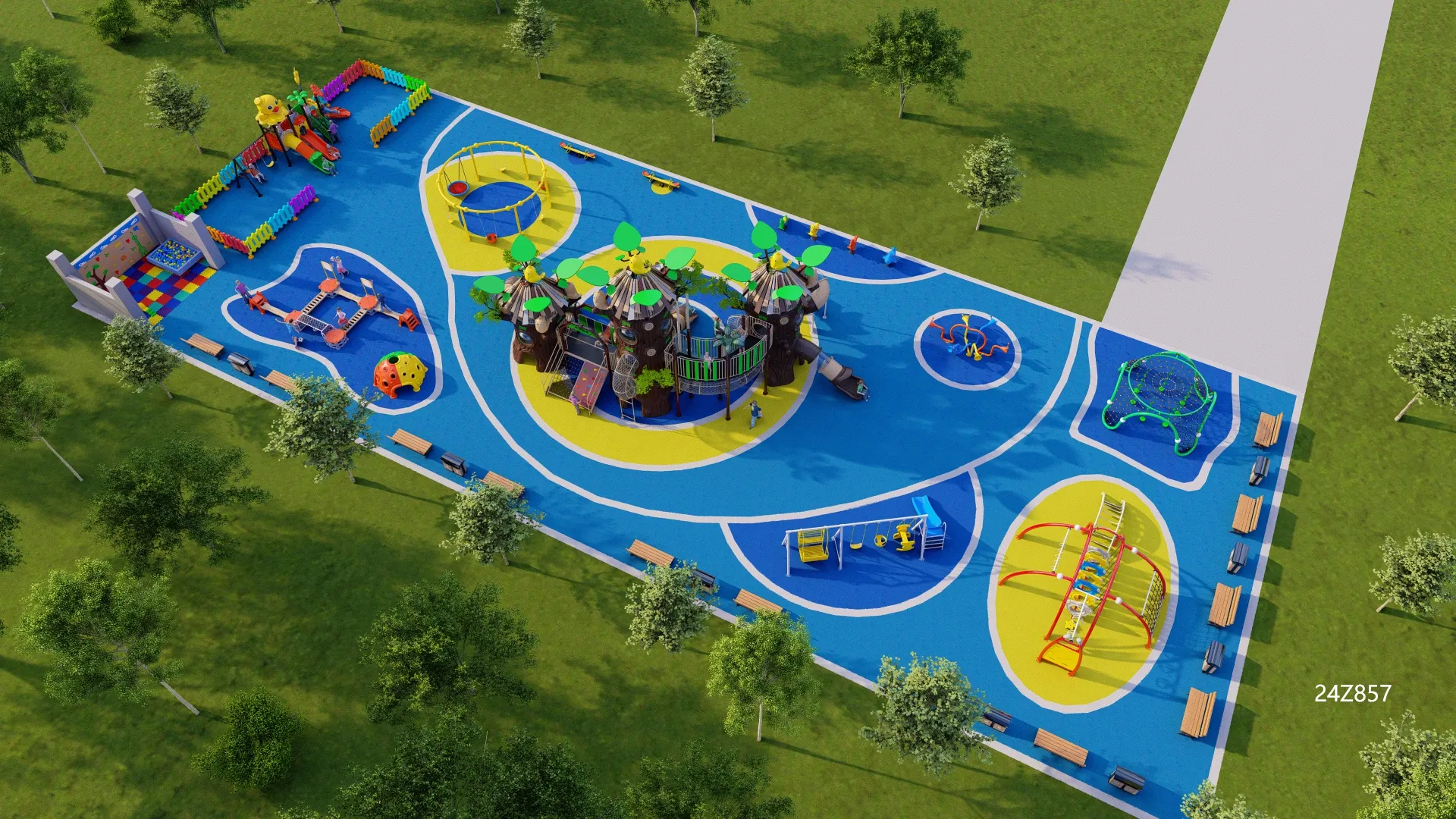 outdoor toddler playground
