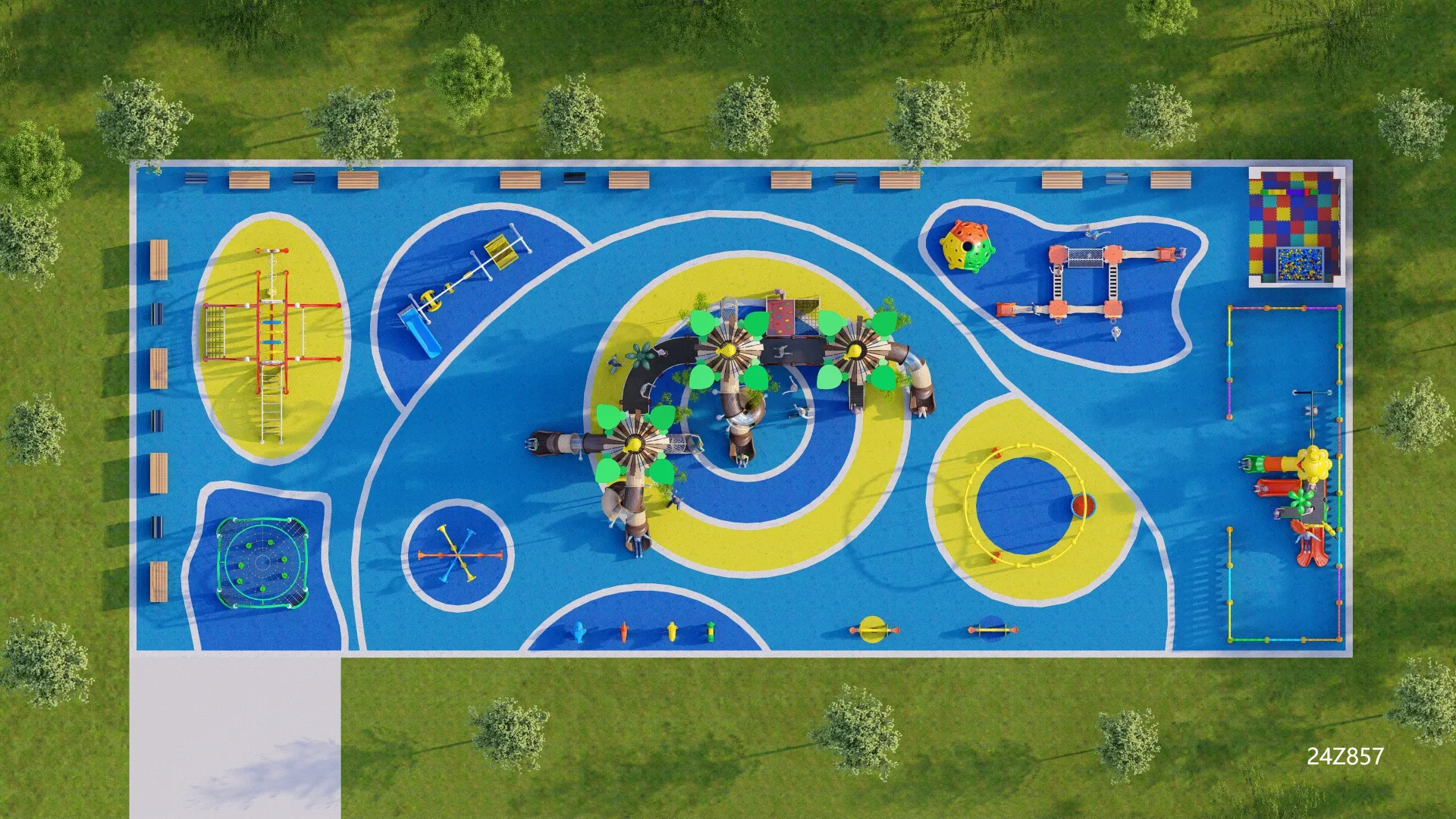 daycare outdoor playground equipment