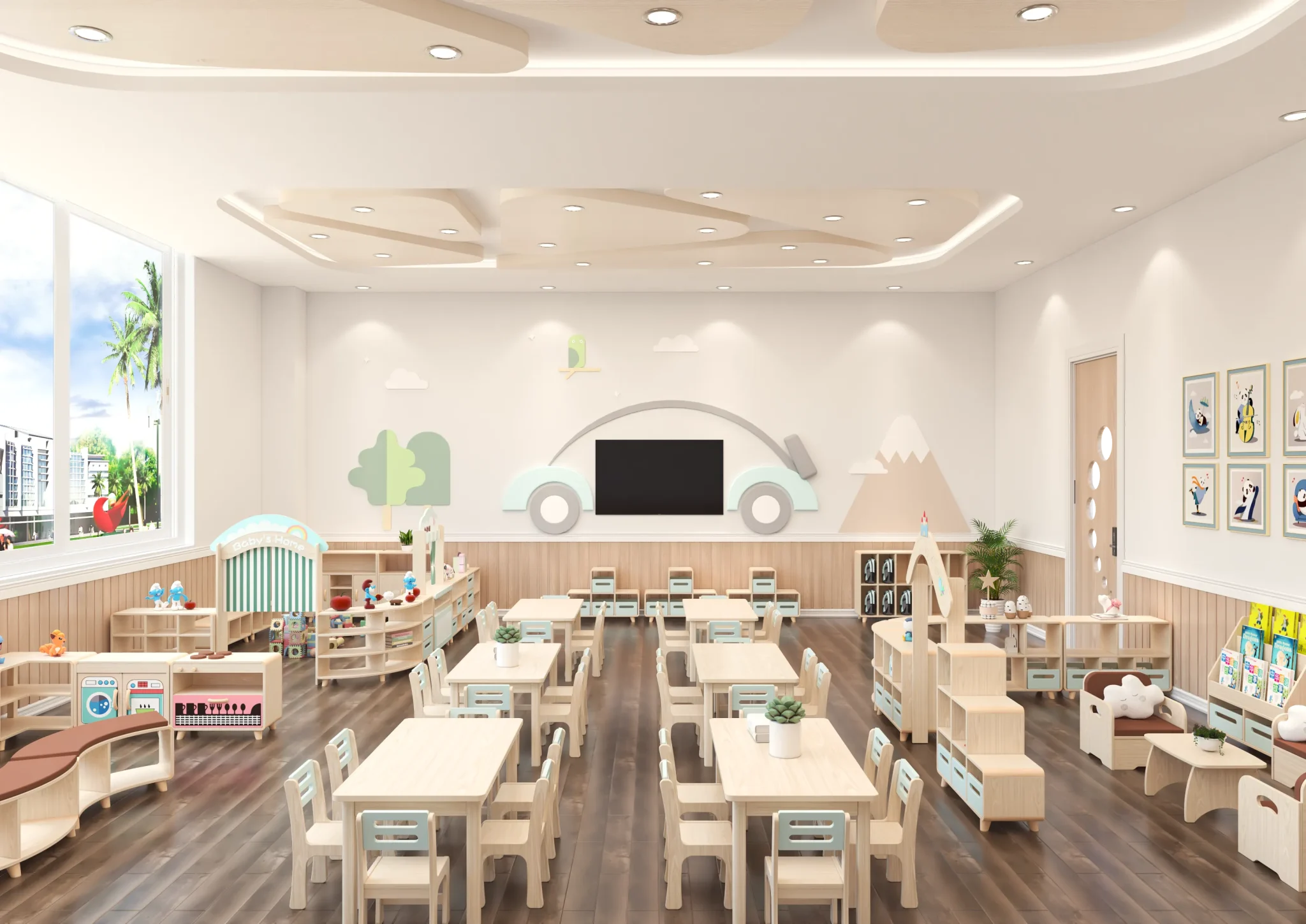 outdoor school furniture