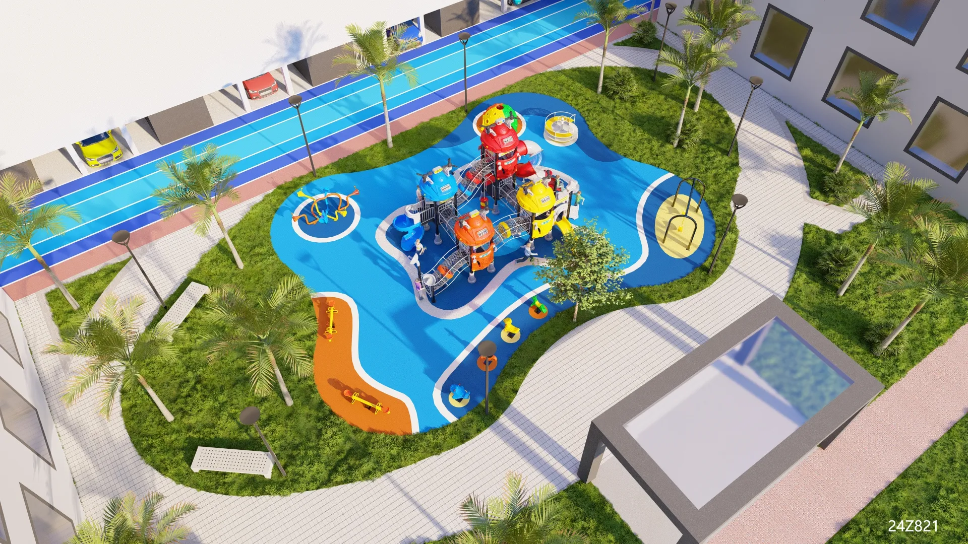 outdoor toddler playground