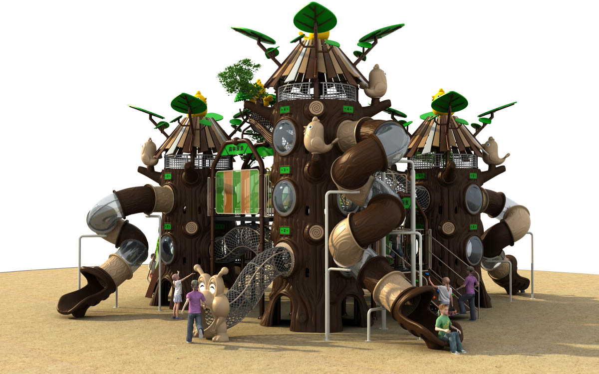outdoor plastic playground