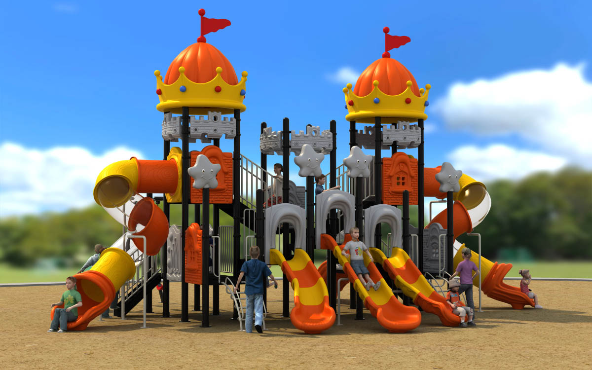 outdoor plastic playground set