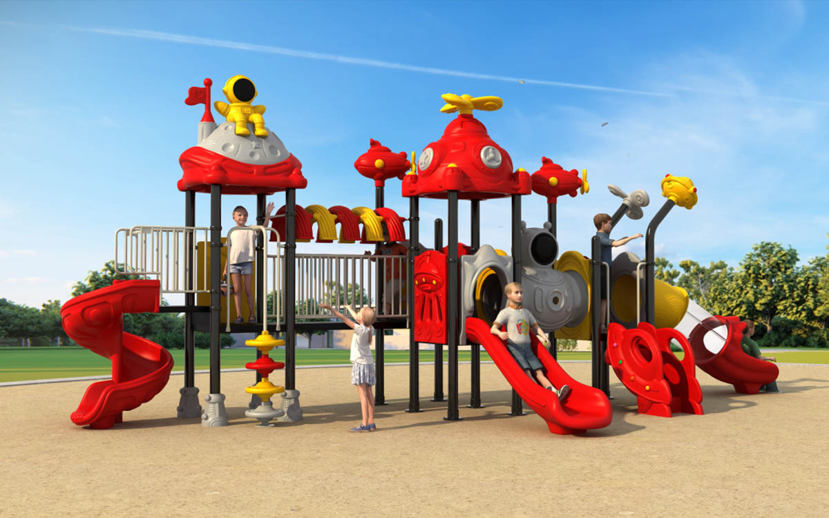Plastic playground sets
