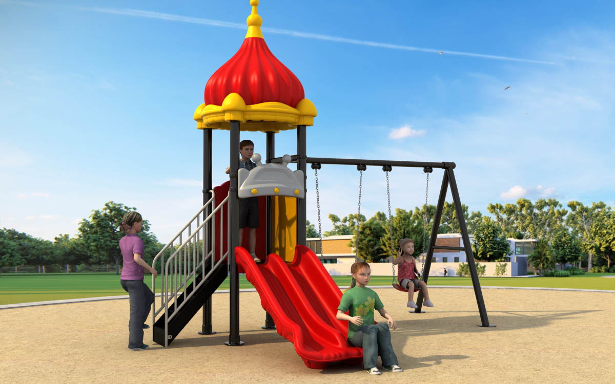 Plastic playground sets