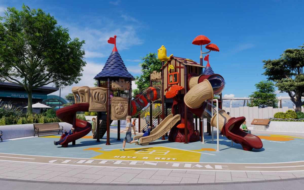plastic outdoor playground equipment