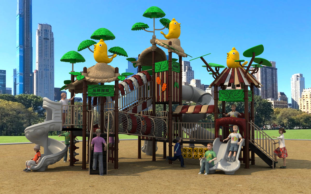 outdoor plastic playground