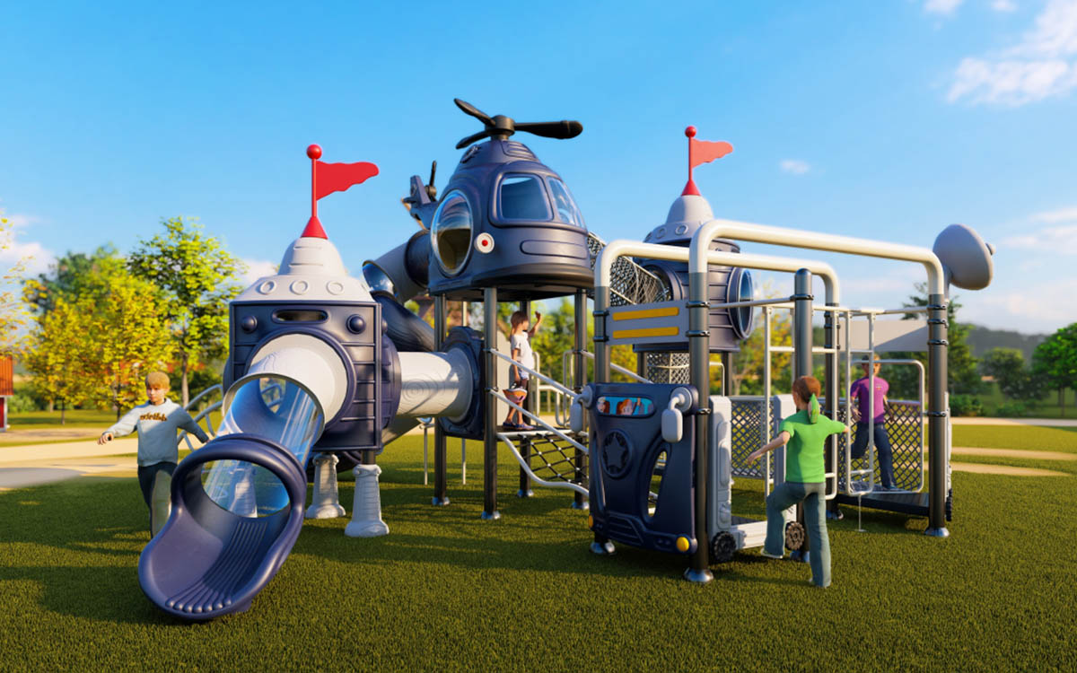 outdoor playground equipment for preschool