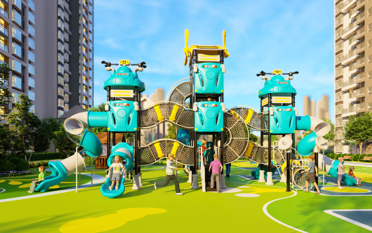 outdoor playground equipment for preschool