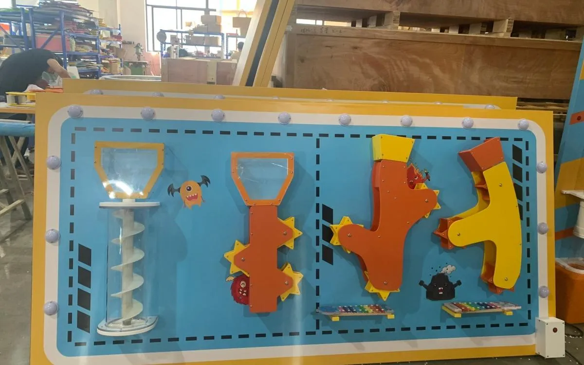 indoor playground wall