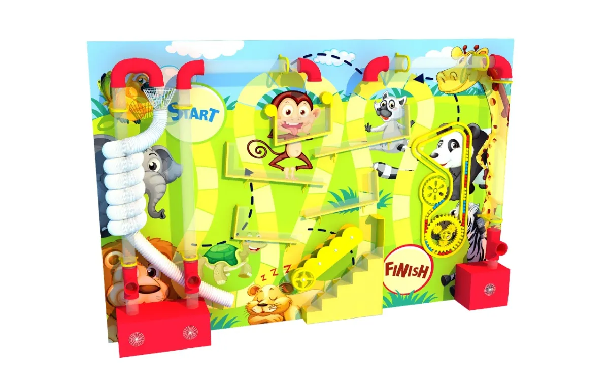 indoor playground wall