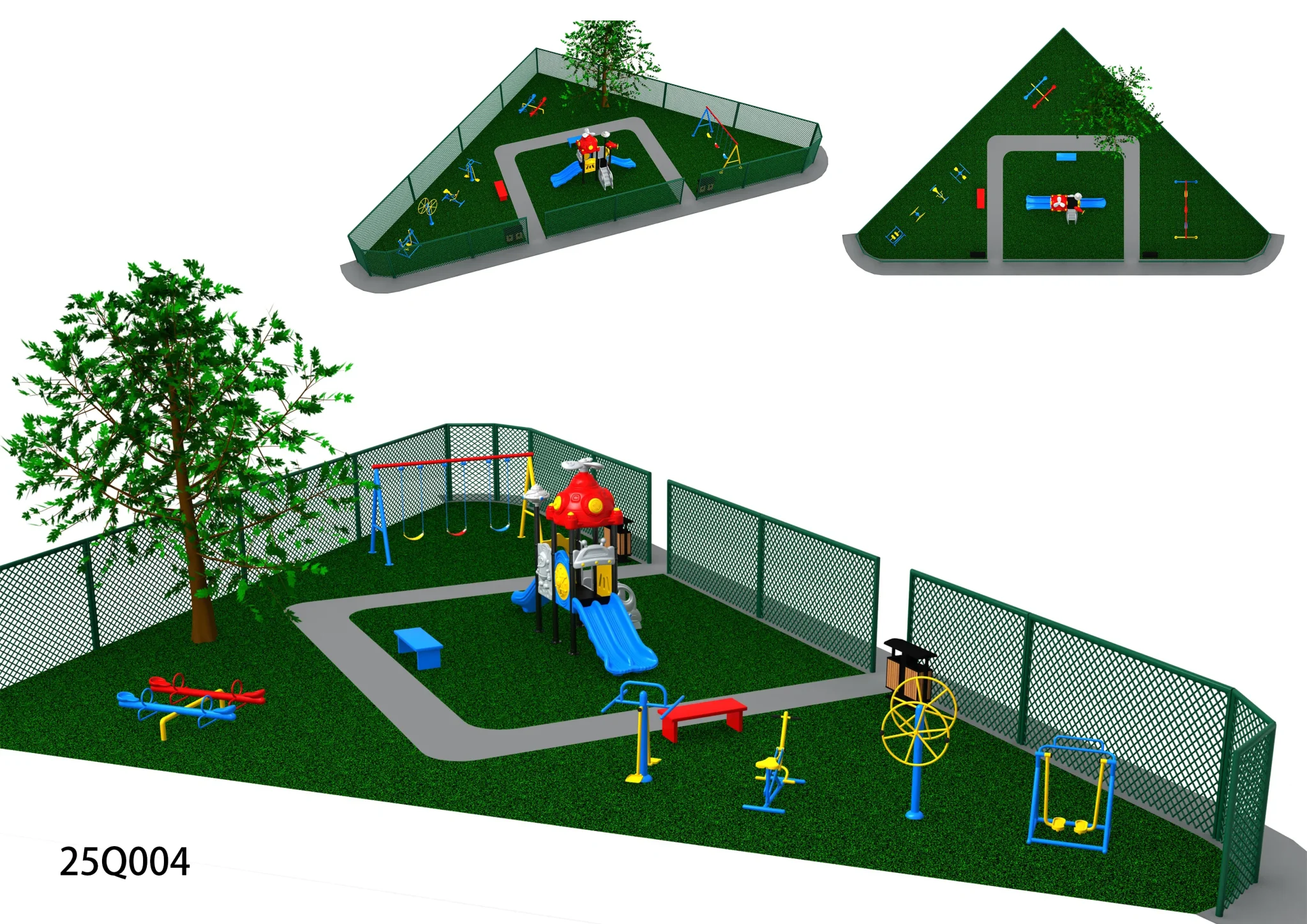 outdoor playground rubber tiles