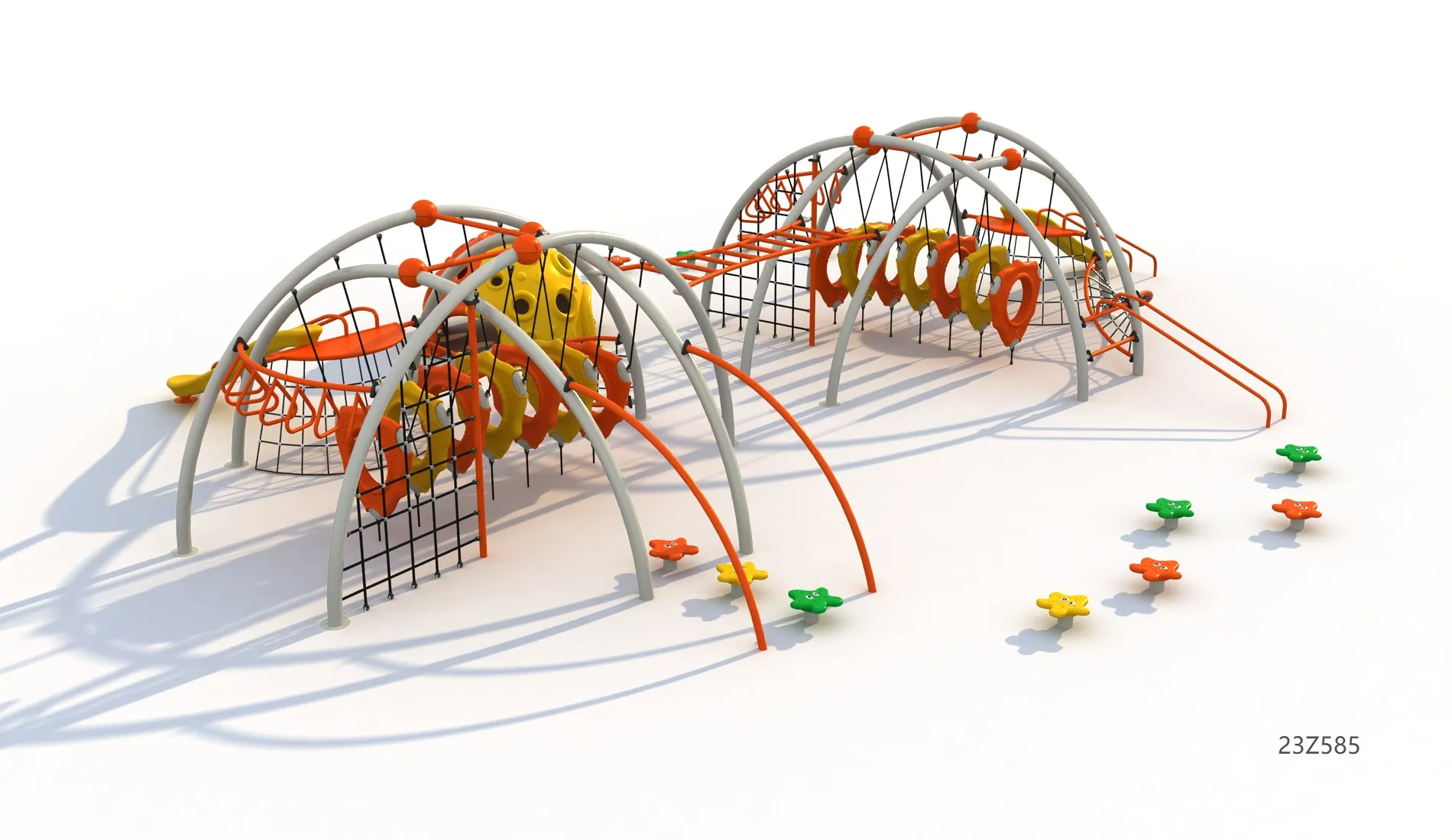 outdoor playground equipment installation