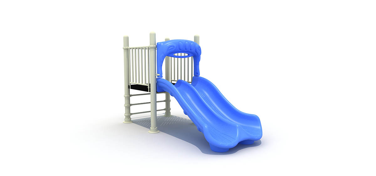 double slide playground