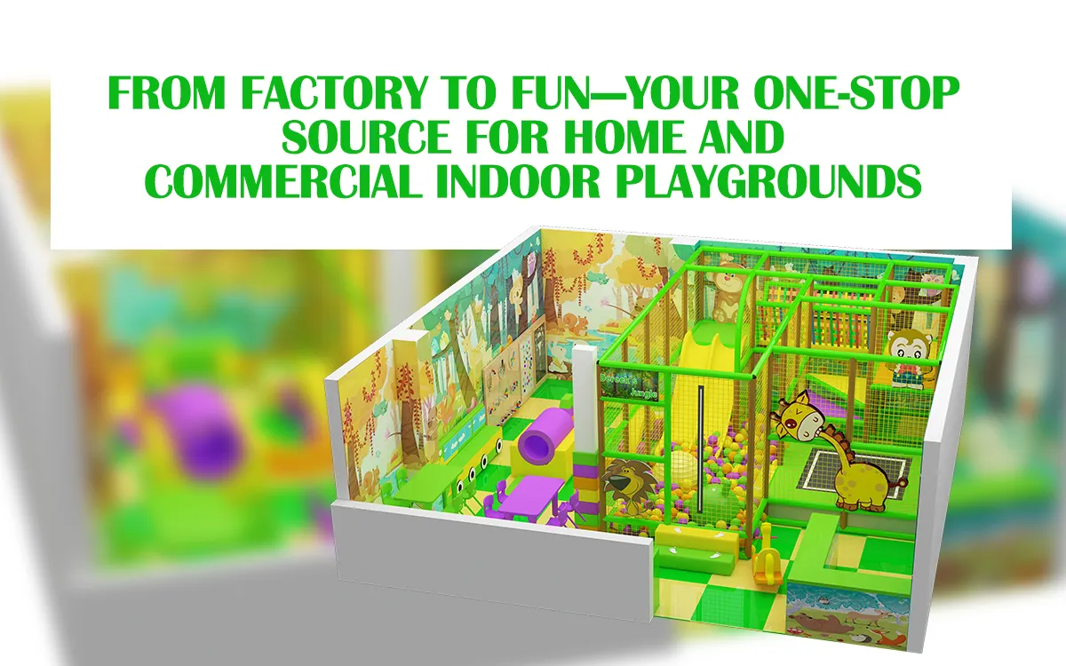 From Factory To Fun—Your One-Stop Source For Home And Commercial Indoor Playgrounds