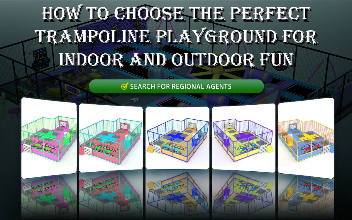 How to Choose The Perfect Trampoline Playground For Indoor And Outdoor Fun