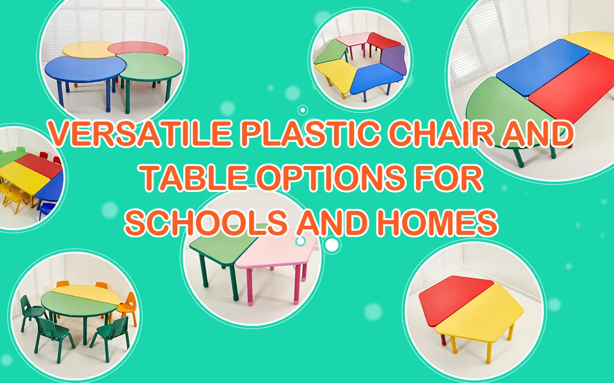 Versatile Plastic Chair And Table Options For Schools And Homes