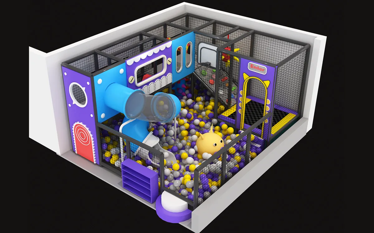 indoor playground DIY