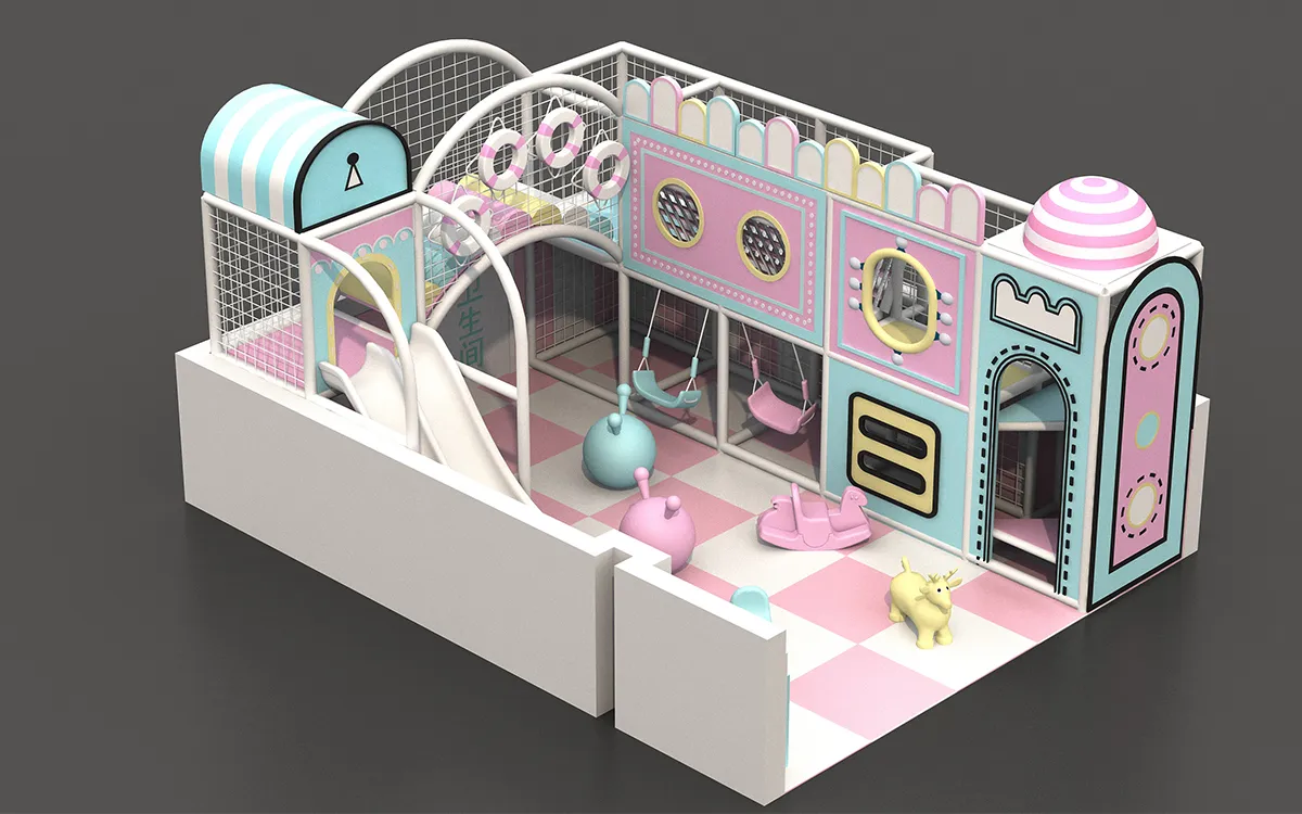simple DIY indoor playground