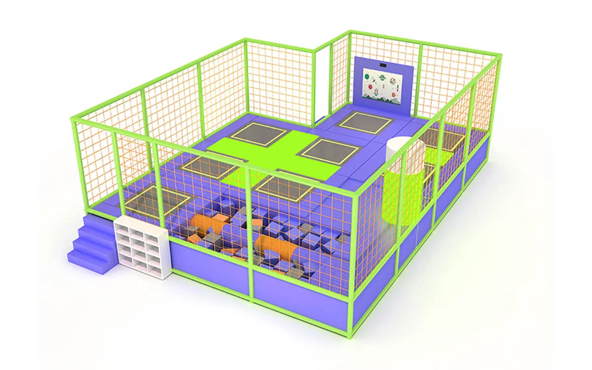 trampoline playground
