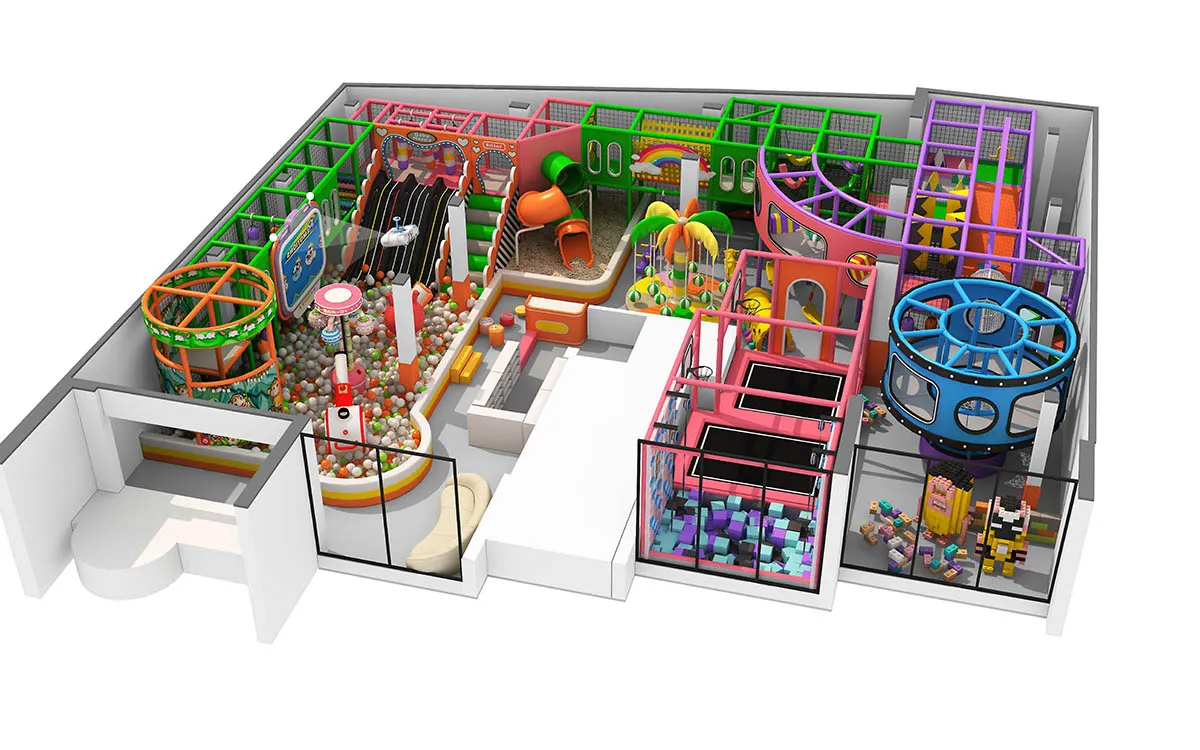 indoor playground and cafe