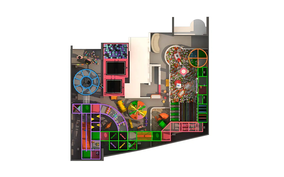 indoor slide playground