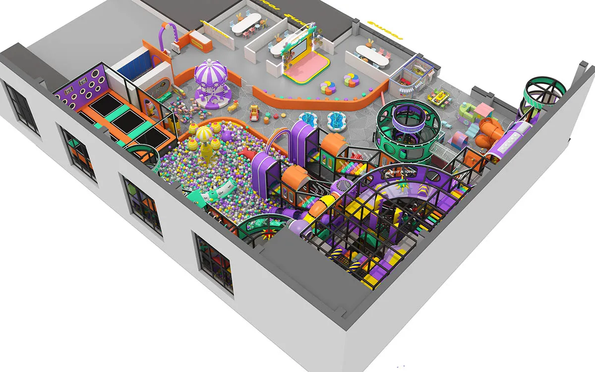 indoor playground structure