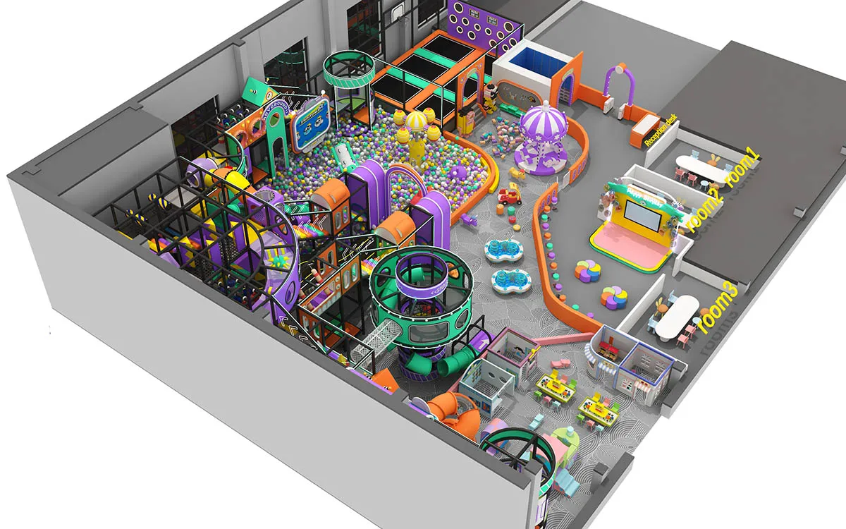 indoor slide playground