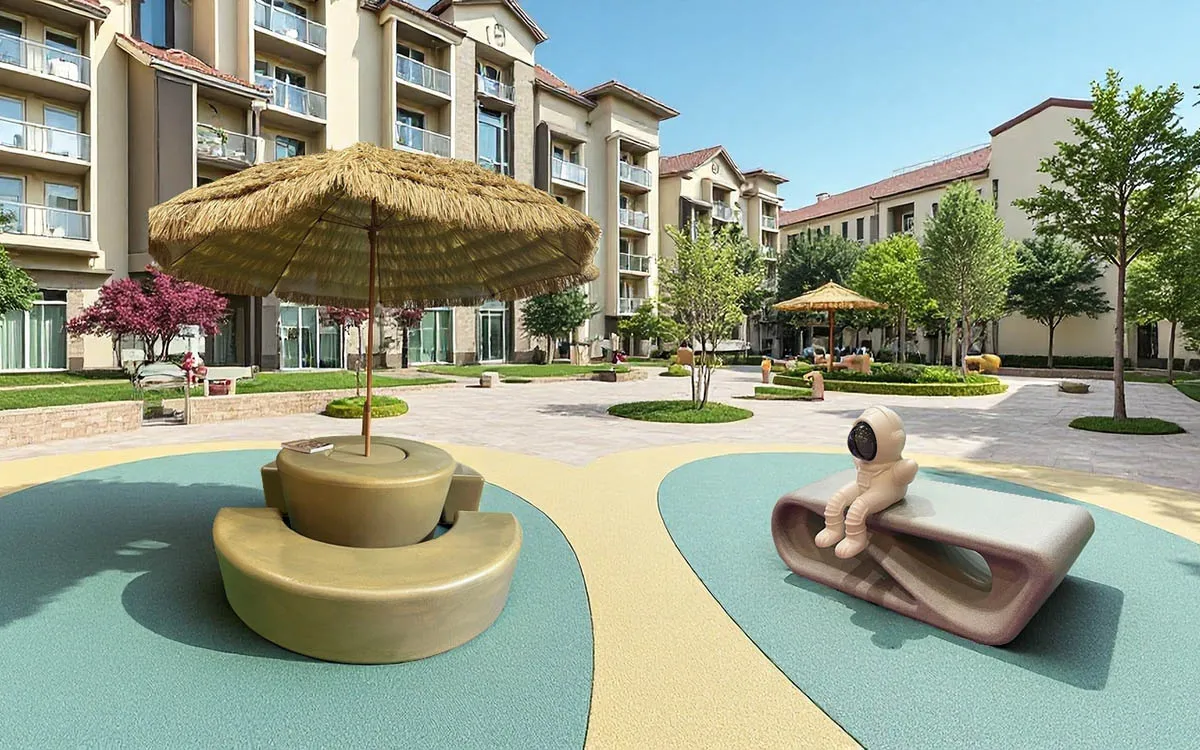 Outdoor Plastic table set
