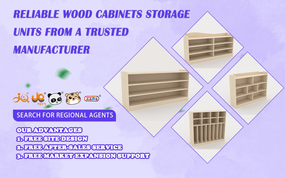 Elegant Wooden Cabinets For Storage In Modern Educational Spaces