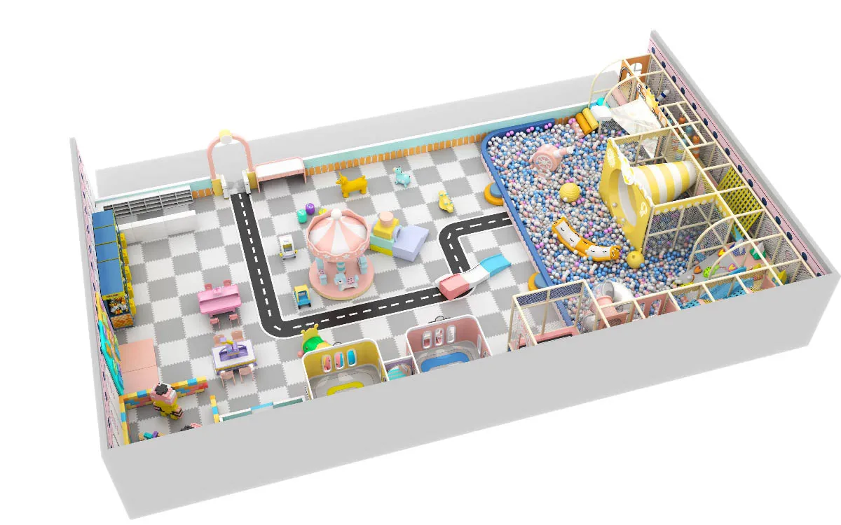 playground pieces indoors