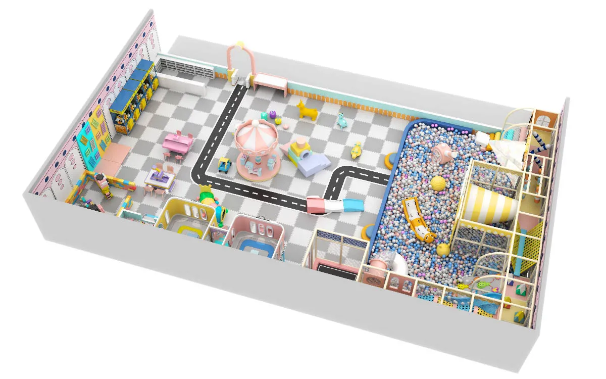 indoor slide playground
