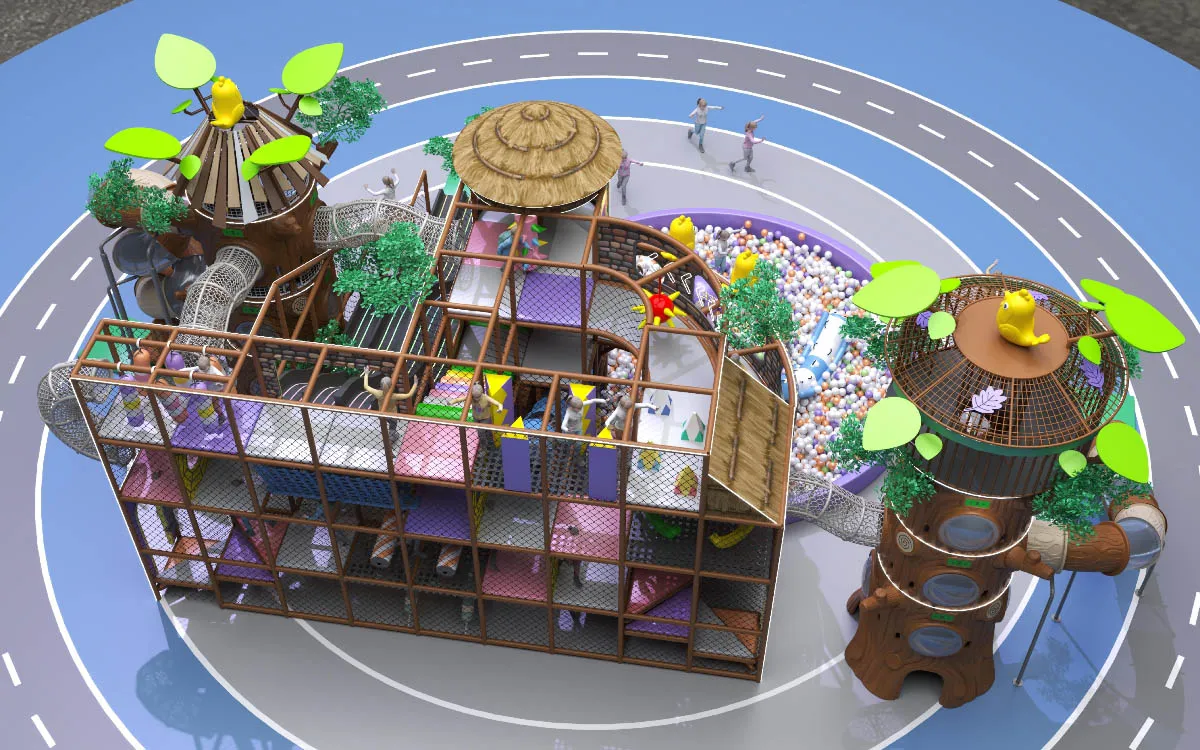 indoor slide playground