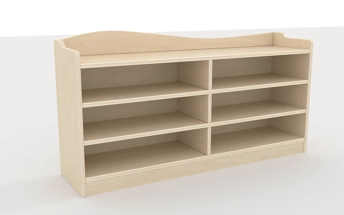 real wood storage cabinet