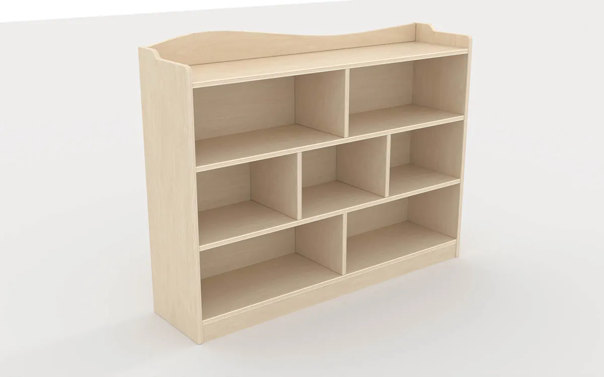 Solid wood tall storage cabinet