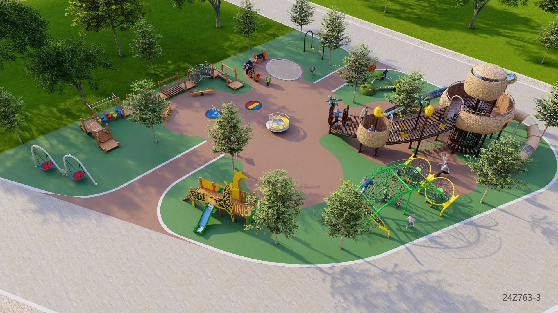 Sichere und lustige Außenbereiche für Kleinkinder gestalten - Was jeder Käufer wissen sollte 6 Spielplatz für Kleinkinder im Freien