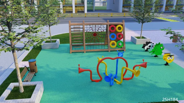 Mehr Spielspaß im Freien mit intelligenten Geräten für Hinterhöfe und Aktivitäten 2 Spielplatzgeräte für den Hinterhof
