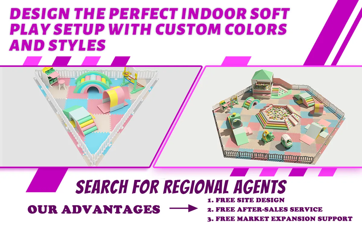 Design the Perfect Indoor Soft Play Setup With Custom Colors And Styles