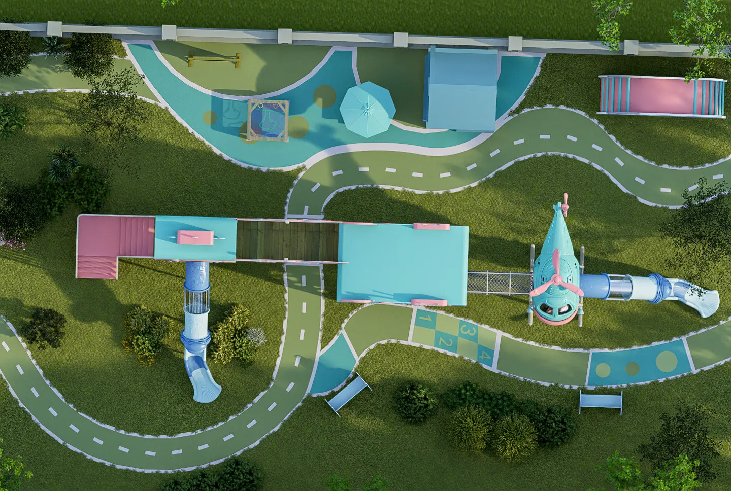 Wie baut man erfolgreich sichere und lustige Spielplatzstrukturen für Kinder im Freien? 7 Spielplatzgeräte für draußen