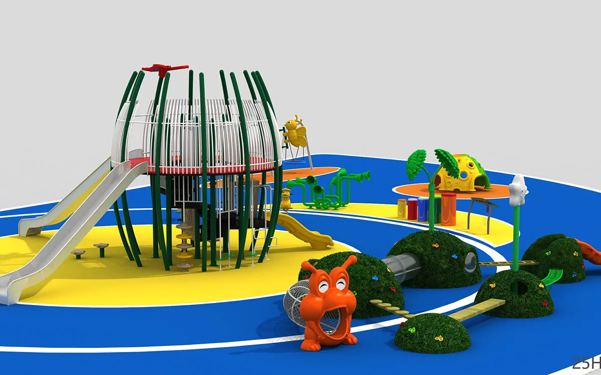 Vom Entwurf bis zur Lieferung - Wie erwecken wir Ihre Vision eines individuellen Spielplatzes zum Leben? 4 Spielplatz-Set