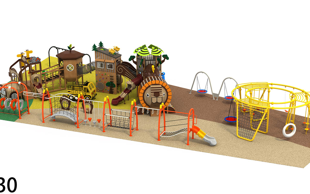 Parques infantiles personalizados de alta calidad para cualquier entorno e imaginación 5 juegos infantiles a medida