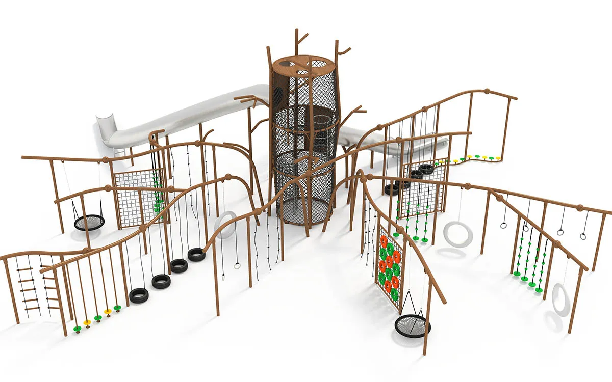Entwerfen, spielen, wiederholen - Welche kreativen Möglichkeiten bietet die individuelle Spielplatzgestaltung? 3 Spielplatz-Set