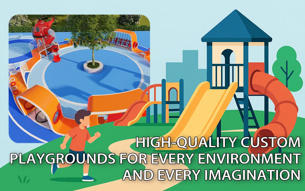 Parques infantiles personalizados de alta calidad para cualquier entorno e imaginación 1 Parques infantiles personalizados de alta calidad para cualquier entorno e imaginación