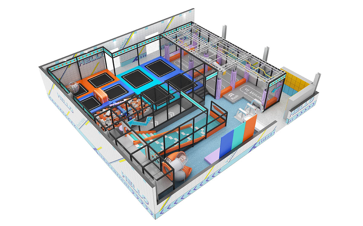 Von der Fabrik zum Spaß - Wie Indoor-Spielplätze gebaut und geliefert werden 2 Indoor-Ballspielplatz