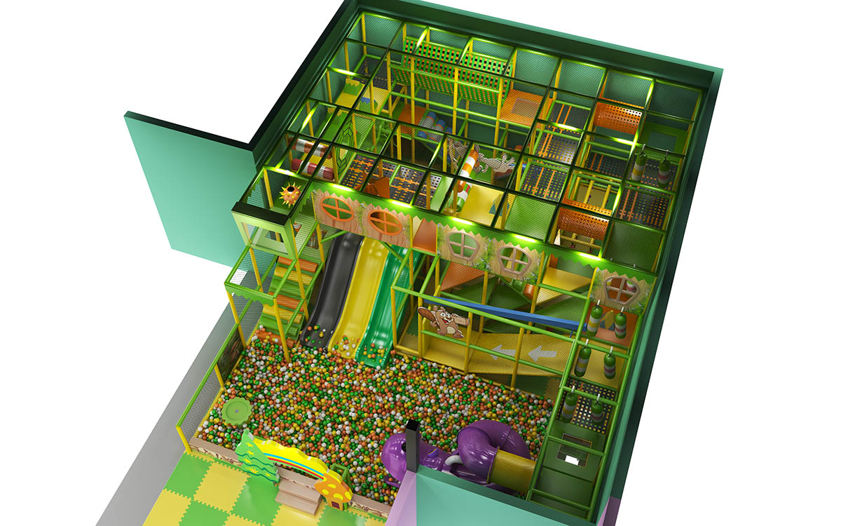 Von der Fabrik zum Spaß - Wie Indoor-Spielplätze gebaut und geliefert werden 4 Weiche Spielplatzgeräte für drinnen